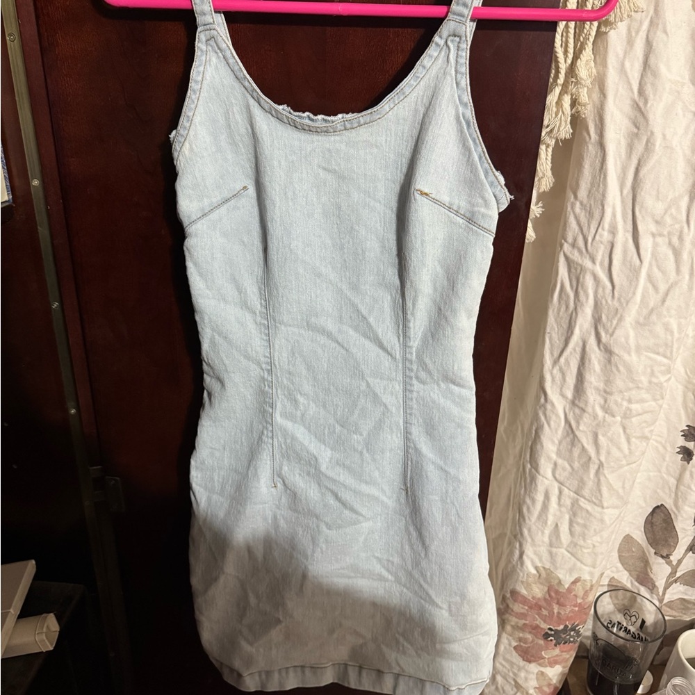 Highway Jeans Light Blue Mini Dress